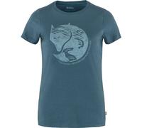 Fjällräven - Women's Arctic Fox Print - T-Shirt, Gr. XL, blau (IndigoBlue)