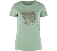 Fjällräven - Women's Arctic Fox Print - T-Shirt, Gr. XS, grün (MistyGreen)