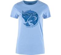 FJALLRAVEN Arctic Fox Print T-shirt W - Damen - Blau - Größe XS- Modell 2024