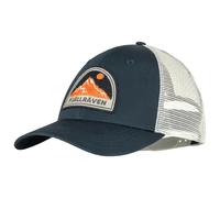 Fjällräven Badge Långtradarkeps Kappe blau/weiß - S-M