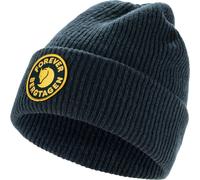 Fjällräven - Bergtagen Forever Wool Beanie - Mütze, Gr. One Size, schwarz/blau (DarkNavy)
