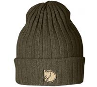 FjällRäven Byron Hat Strickmütze Dark Olive Farbgruppe olive olive Damen 100% Wolle