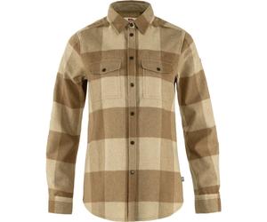Fjällräven Canada Shirt Damen Langarmhemd Freizeithemd brown-light beige Größe L Farbgruppe braun braun Damen 45% Polyacryl, 25% Polyester, 25% Wolle, 5% sonstige Fasern | Enthält nichttextile Teile t