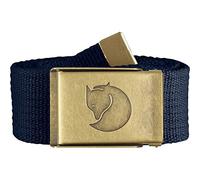 Fjällräven Canvas Brass 4 Cm Gürtel, Blau (Dark Navy 555), 120|#692 (Einheitsgröße)
