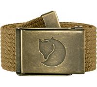 Fjällräven Canvas Brass Belt 4 cm, One size, buckwheat brown