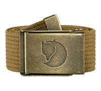 Fjällräven Canvas Brass Belt 4 cm Gürtel Stoffgürtel buckwheat brown Farbgruppe braun braun