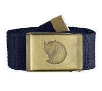 Fjällräven Canvas Brass 4 Cm Gürtel, Blau (Dark Navy 555), 120|#692 (Einheitsgröße)