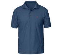 Fjällräven Crowley Piqué - Poloshirt - Herren S Blue