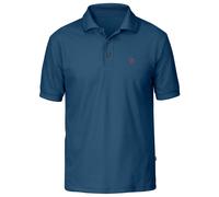 Fjällräven Crowley piqué Herren T-Shirt (Blau S Größe)