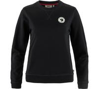 Fjällräven Damensweater Logo Badge – Schwarz – Größe S