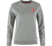 Fjallraven 87230-020-999 1960 Logo Badge Sweater W Sweatshirt Damen Grey-Melange Größe XXS