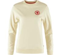 Fjällräven Damen 1960 Logo Badge Sweatshirt, Chalk White, XXS