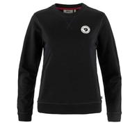 Fjällräven Damensweater Logo Badge – Schwarz – Größe S