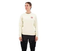 Fjällräven Damen 1960 Logo Badge Sweatshirt, Chalk White, XXS
