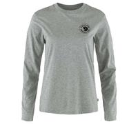 Fjällräven Damen 1960 Logo LS T-Shirt, Grey/Melange, XL