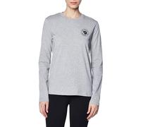 Fjällräven Damen 1960 Logo LS T-Shirt, Grey/Melange, XS