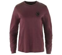 Fjällräven Damen 1960 Logo LS T-Shirt, Port, XL