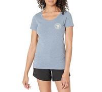 Fjällräven Damen 1960 Logo W T-Shirt, Indigoblau, Meliert, M EU
