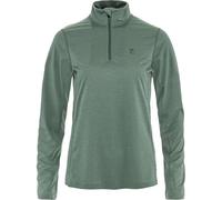 Fjällräven Damen Abisko Day Hike Half Zip Sweatshirt, Patina Green, L