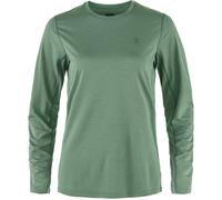 Fjällräven - Women's Abisko Day Hike L/S - Funktionsshirt, Gr. XS, grün (PatinaGreen)