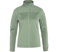Fjällräven Abisko Lite Fleece Half Zip Women Misty Green (M)