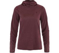 Fjällräven - Women's Abisko Sun-Hoodie - Funktionsshirt, Gr. M, rot (Port)