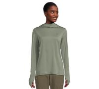 Fjällräven - Women's Abisko Sun-Hoodie - Funktionsshirt, Gr. S, grün (PatinaGreen)