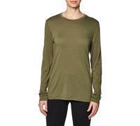 Fjällräven Damen Abisko Wool LS T-Shirt, Laurel Green, L