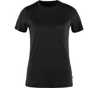 Fjällräven Damen Abisko Wool SS T-Shirt, Black, XL