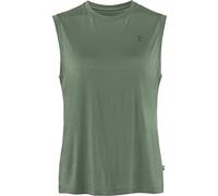 Fjällräven Damen Abisko Wool Tank Top, Patina Green, L