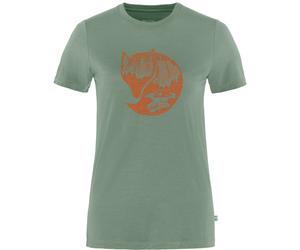 Fjällräven Damen Abiskoool Fox T-Shirt (Größe L, gruen)