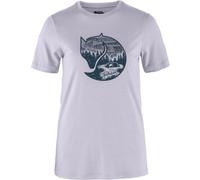 Fjällräven Damen Abiskoool Fox T-Shirt (Größe M, grau)