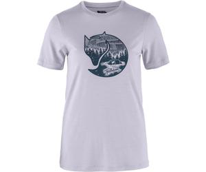 Fjällräven Damen Abiskoool Fox T-Shirt (Größe XS, grau)