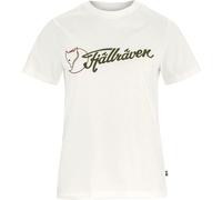 Fjällräven Damen Archive Logo T-Shirt (Größe XS, weiss)