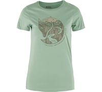 Fjällräven - Women's Arctic Fox Print - T-Shirt, Gr. XS, grün (MistyGreen)