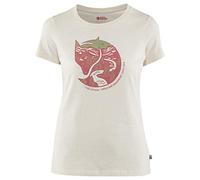 Fjällräven Damen Arctic Fox T-Shirt, Chalk White, XXS