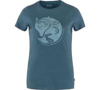 Fjällräven Damen Arctic Fox T-Shirt, Indigo Blue, XXS