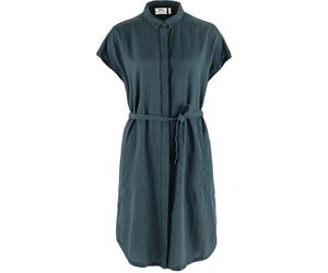 Fjällräven Damen Blusenkleid Övik Hemp Dress W mountain blue, Gr. XS