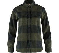 Fjällräven Damen Canada Hemd, Deep Forest/Dark Grey, S