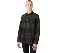 Fjällräven Damen Canada Hemd, Deep Forest/Dark Grey, XXS