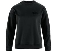 Fjällräven Damen Classic Sweatshirt, Black, XXS