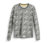 Fjällräven Damen Cotton CaliSwe LS T-Shirt, Black/Eggshell, S