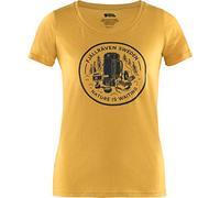 Fjällräven Damen Fikapaus T-shirt W Unterhemd, Ocker, XS EU