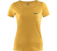 Fjällräven Damen Fjällräven Logo T-shirt W Unterhemd, Ocker, L EU