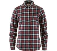 Fjällräven Damen Flanellbluse Övik Port/Breeze Blue (Größe: XL) 46/48 rot