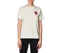 Fjällräven Damen Fox Boxy Logo T-Shirt, Chalk White, XXS