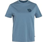Fjällräven Damen Fox Boxy Logo T-Shirt, Dawn Blue, XXS