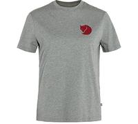 Fjällräven Damen Fox Boxy Logo T-Shirt, Grey-Melange, XL