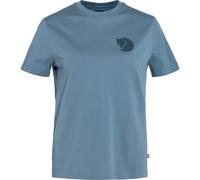 Fjällräven Damen Fox Boxy Logo T-Shirt (Größe M, blau)