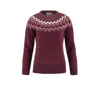 Fjällräven Övik Knit Pullover L Dark Garnet